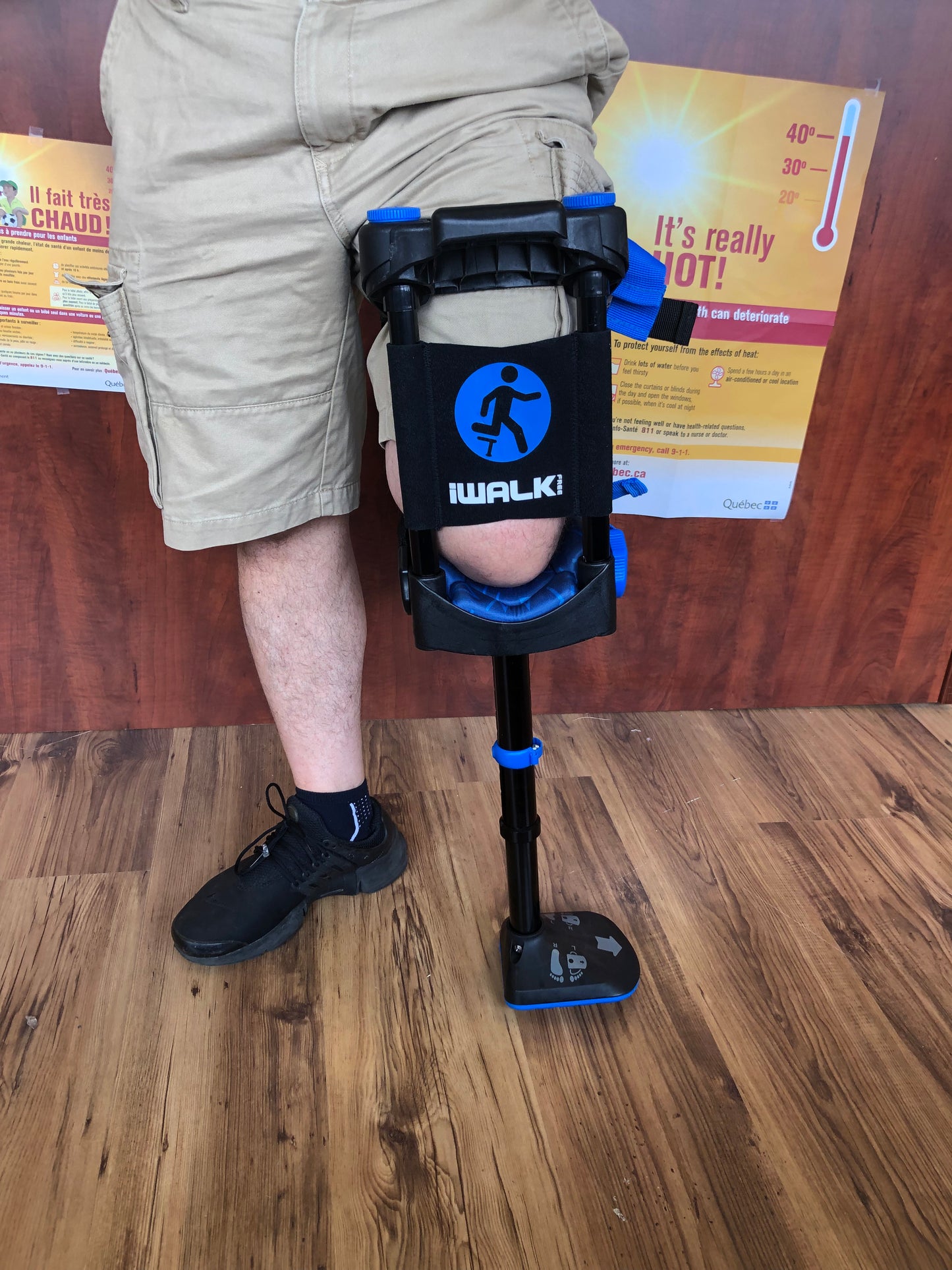 Béquille mains libres iWALK 3.0
