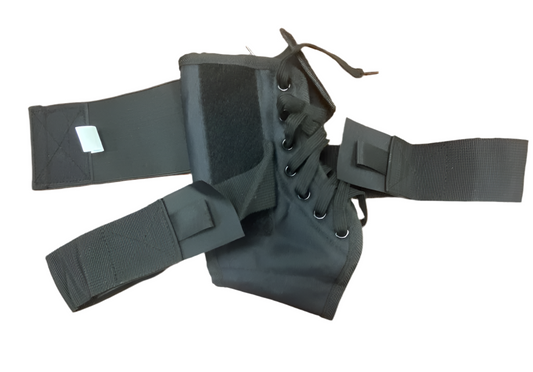 Attelle de cheville ajustable Bodyprox – modèle noir