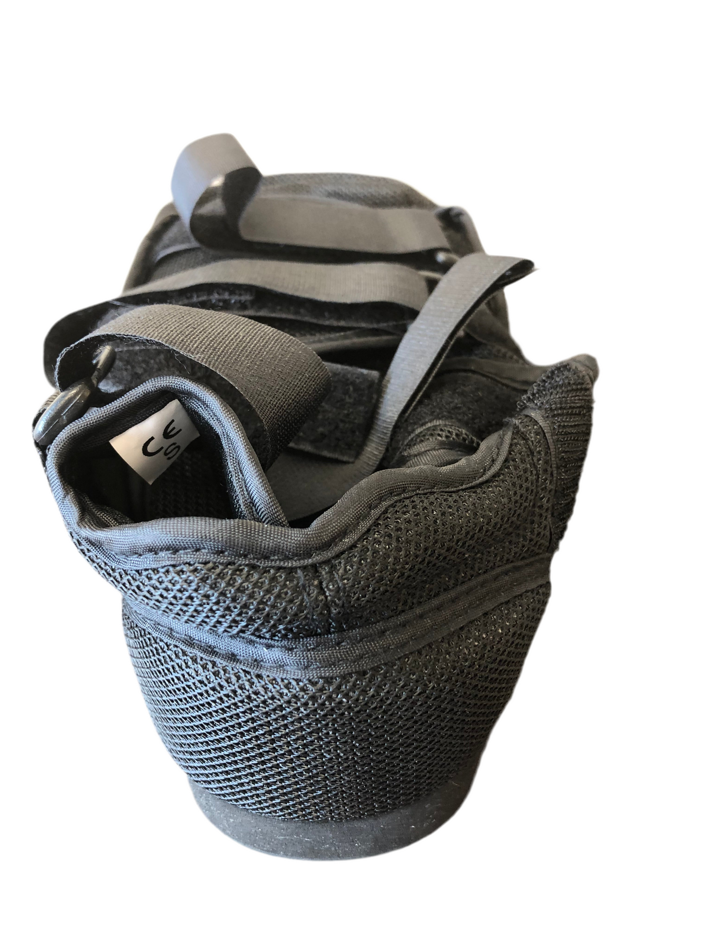 Chaussure orthopédique noire post-opératoire – modèle unisexe