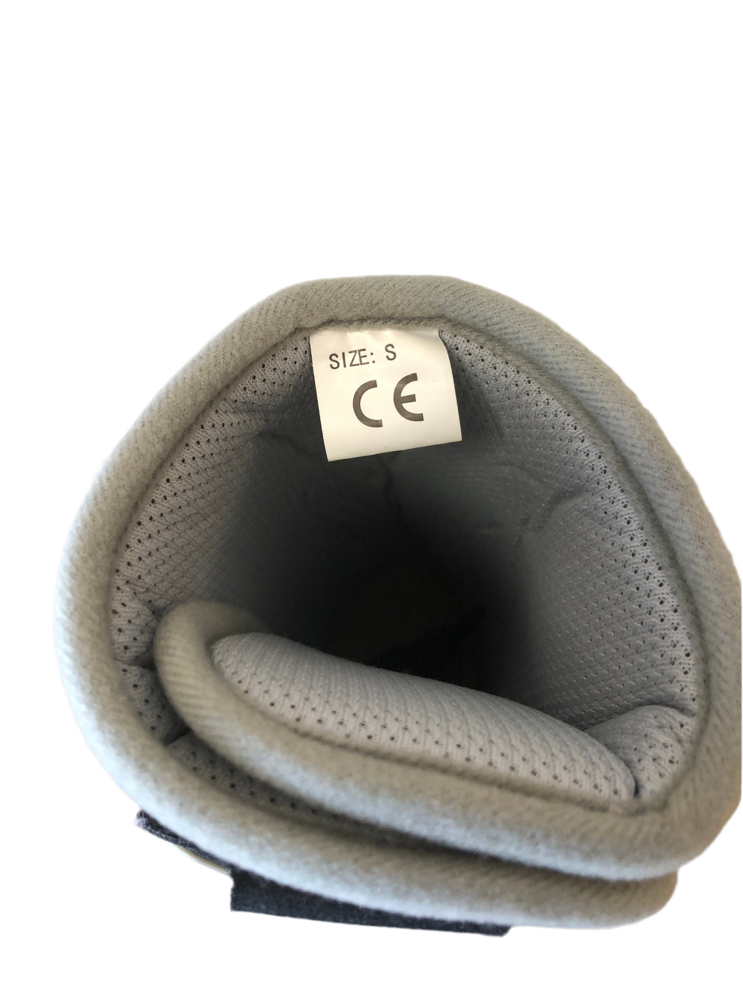 Botte orthopédique grise courte – modèle pneumatique ajustable