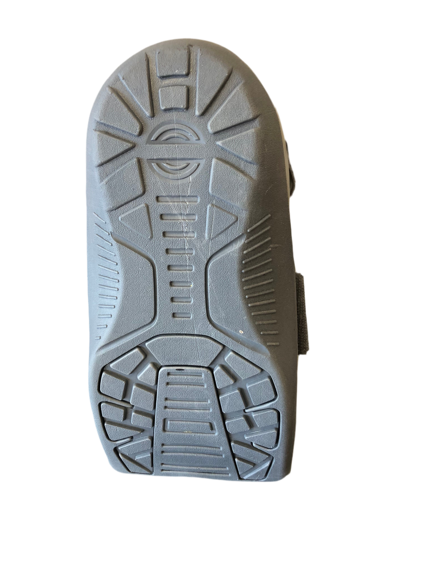 Botte orthopédique grise courte – modèle pneumatique ajustable