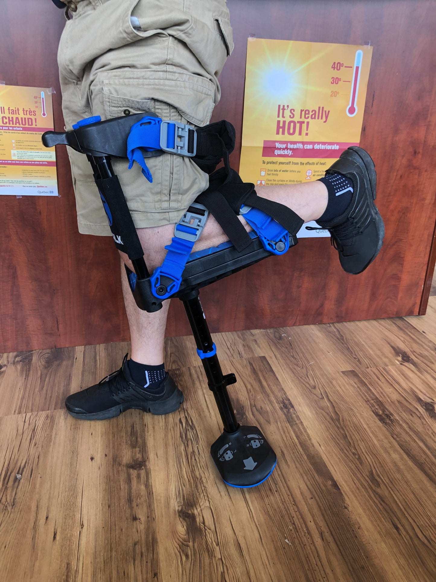 Béquille mains libres iWALK 3.0