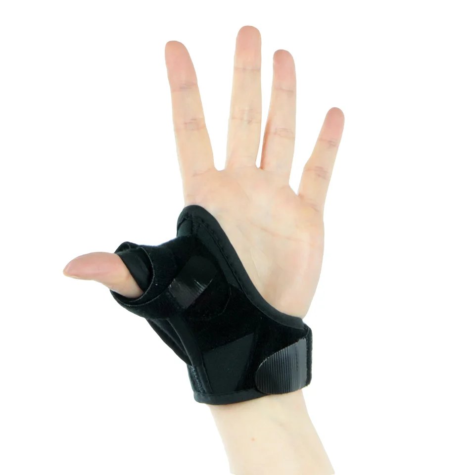 Attelle de pouce souple, active et respirable — sangles ajustables