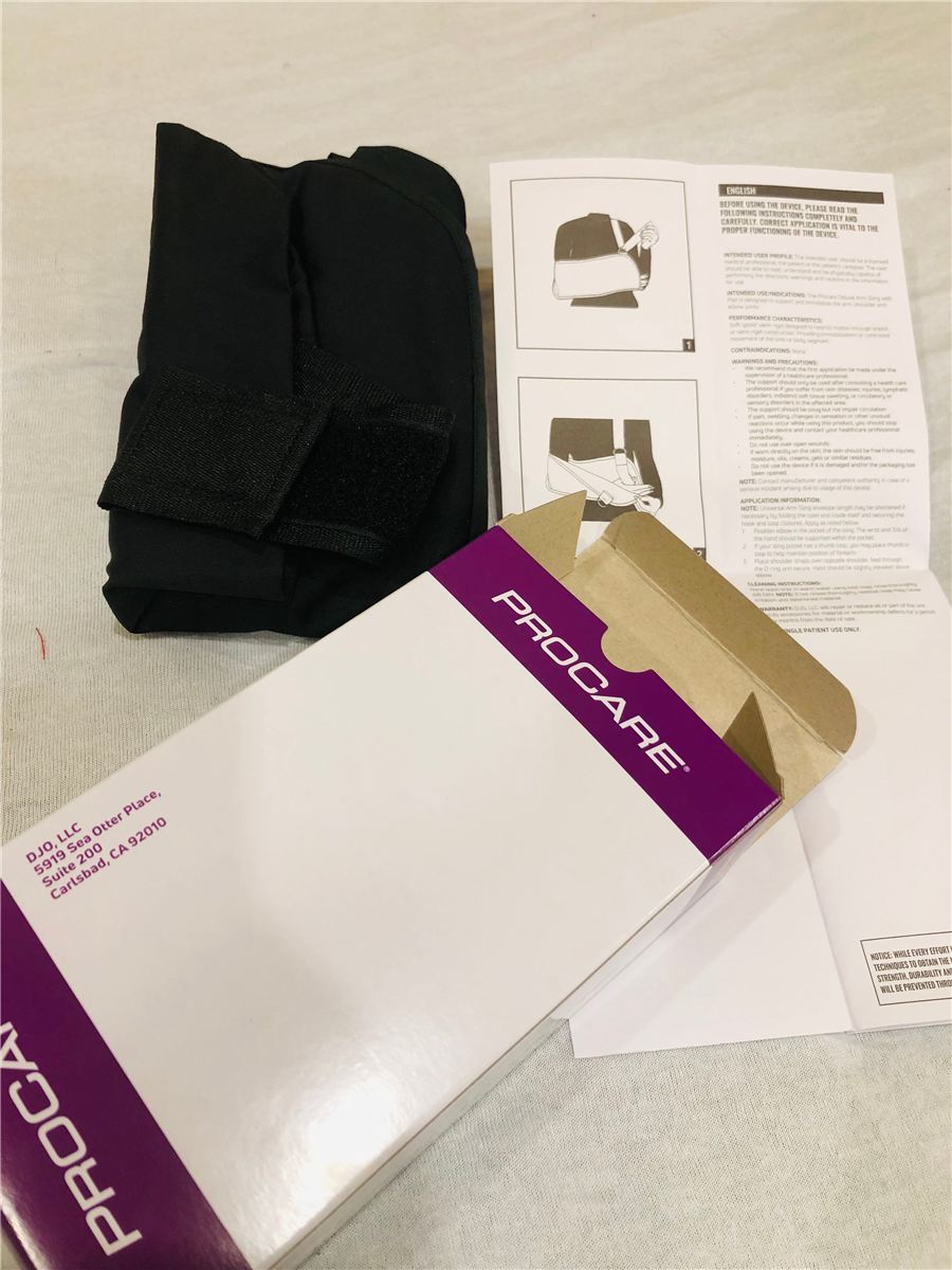 Attelle de bras PROCARE Deluxe — support d’épaule et avant-bras ajustable