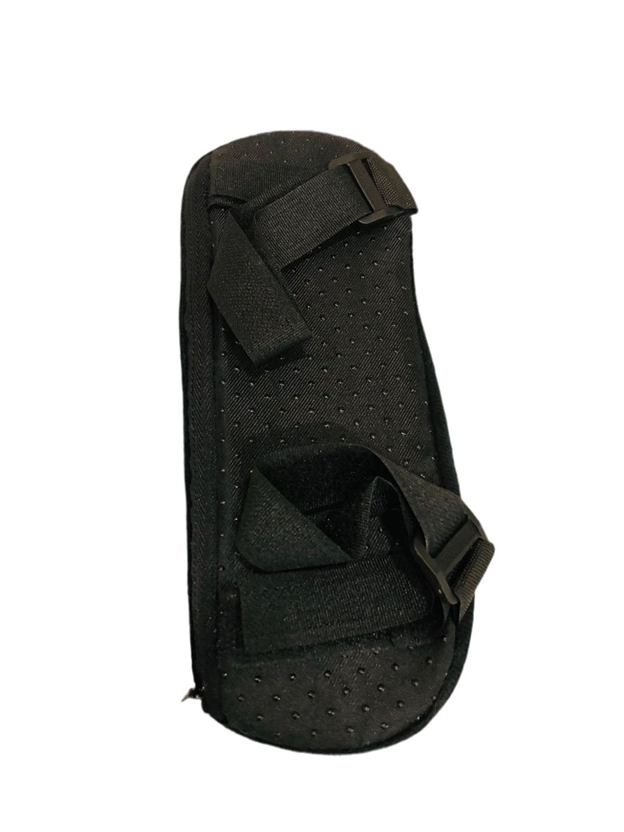 Chaussure médicale de décharge post-opératoire – noire avec sangles ajustables
