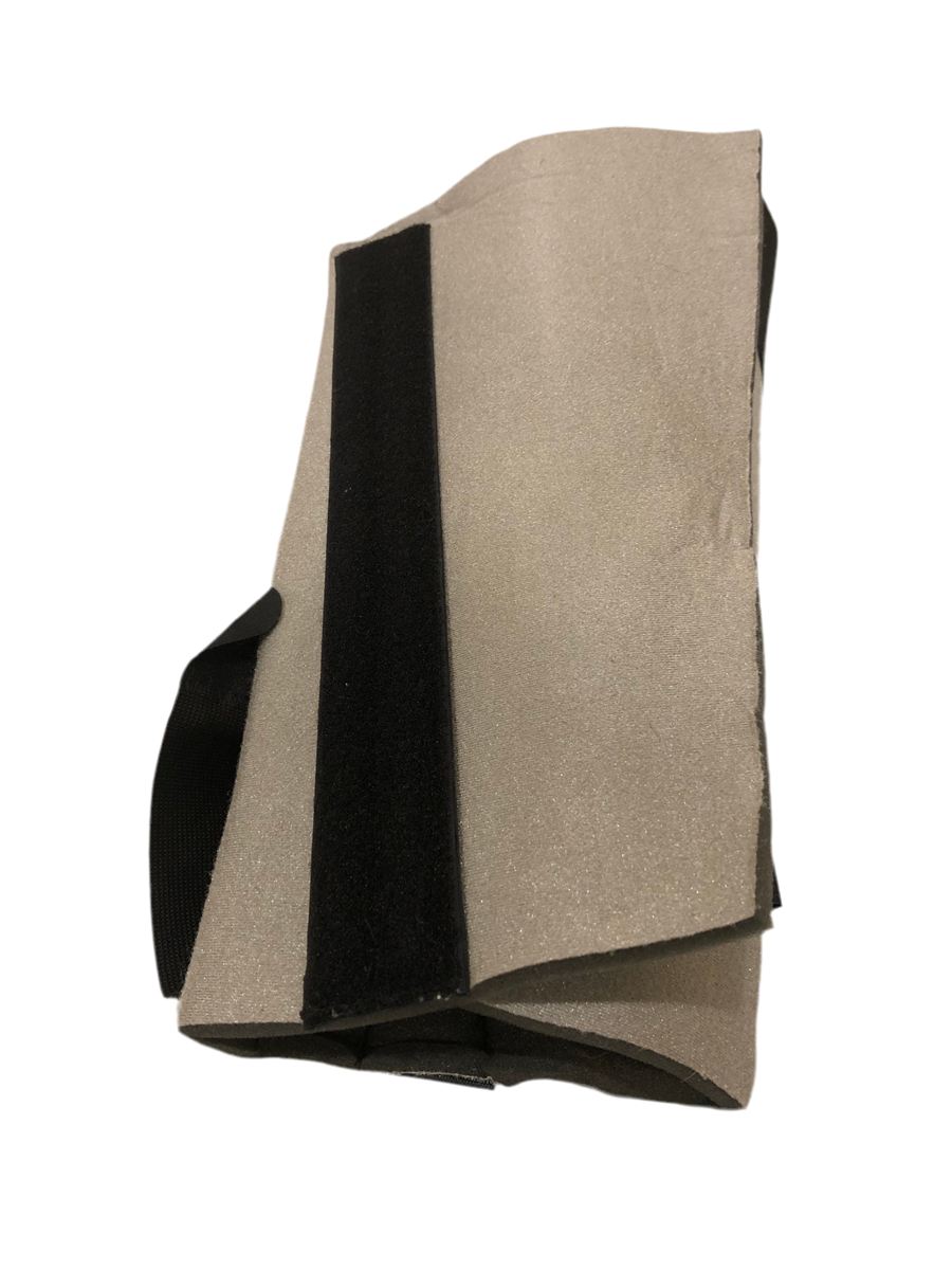 Ceinture lombaire orthopédique de soutien — taille unique, ajustable avec velcro