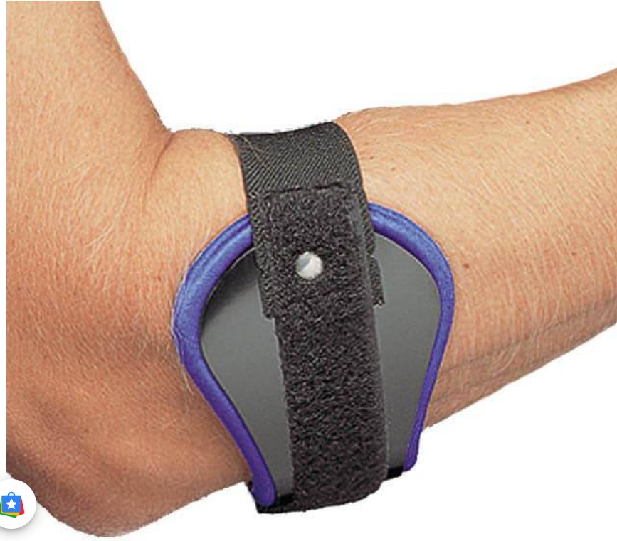 Bracelet d'épicondylite — serrage à anneau, cinq tailles