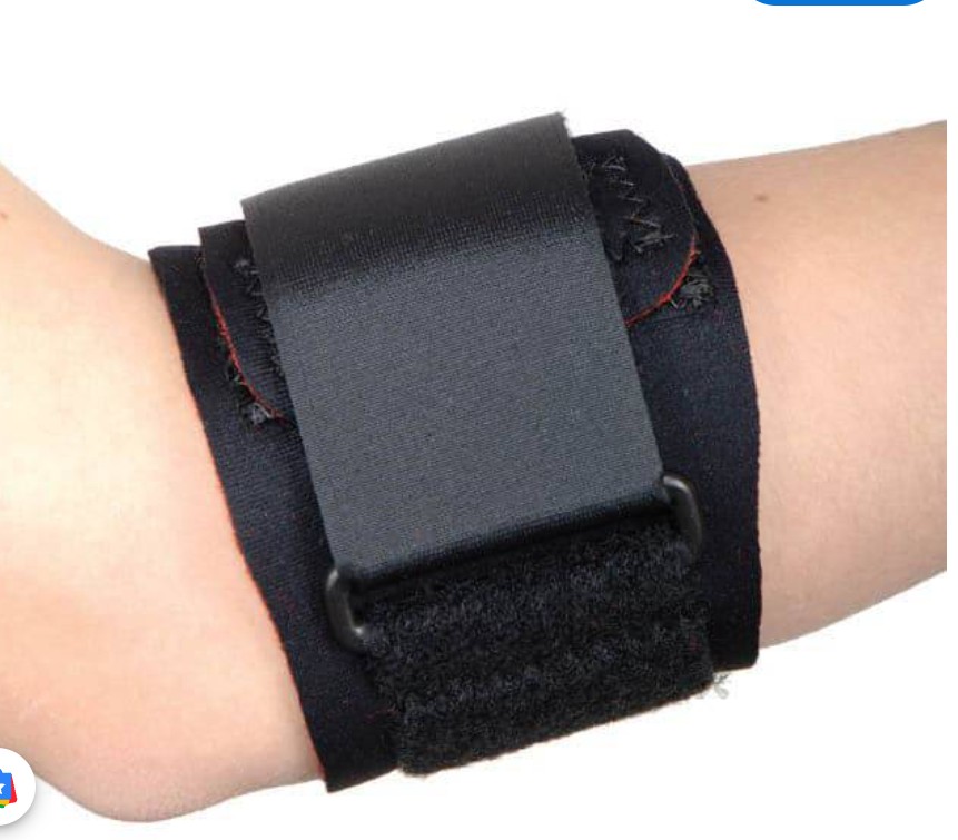 Bracelet d'épicondylite — coussinet, six tailles