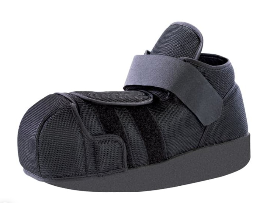 Chaussure de décharge pour pied diabétique — bout carré