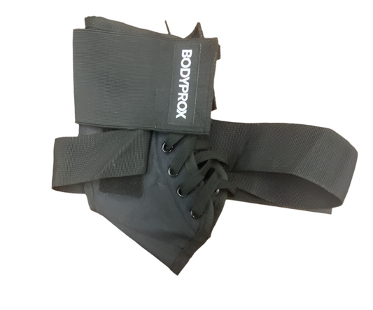 Attelle de cheville ajustable Bodyprox – modèle noir