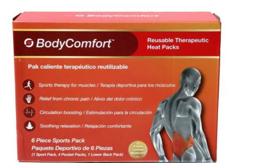 Compresse chaude thérapeutique réutilisable – BodyComfort (modèle épaules et cou)