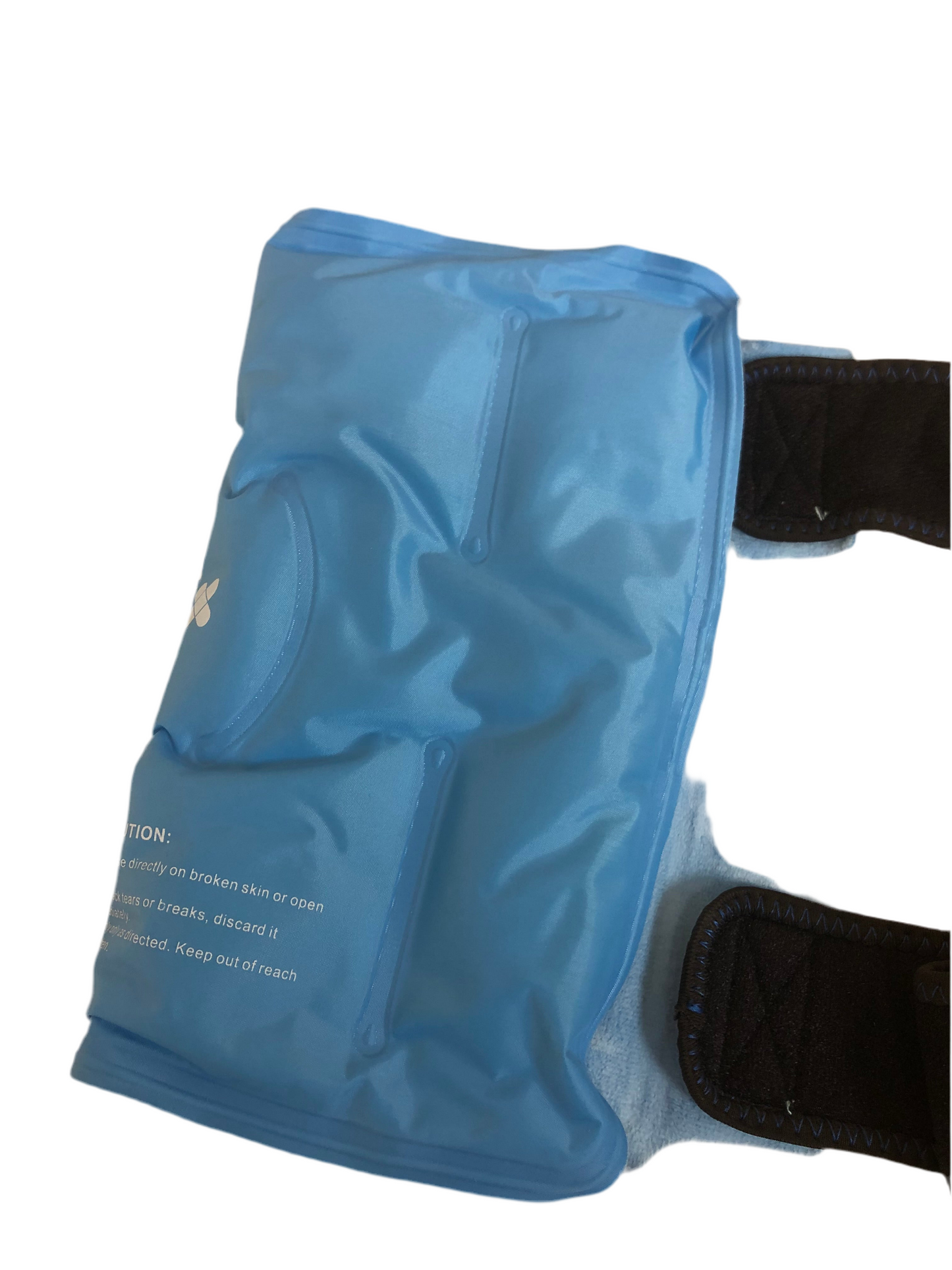 REVIX Knee Ice Pack Wrap — Pochette froide réutilisable pour genou avec doublure douce et sangles ajustables