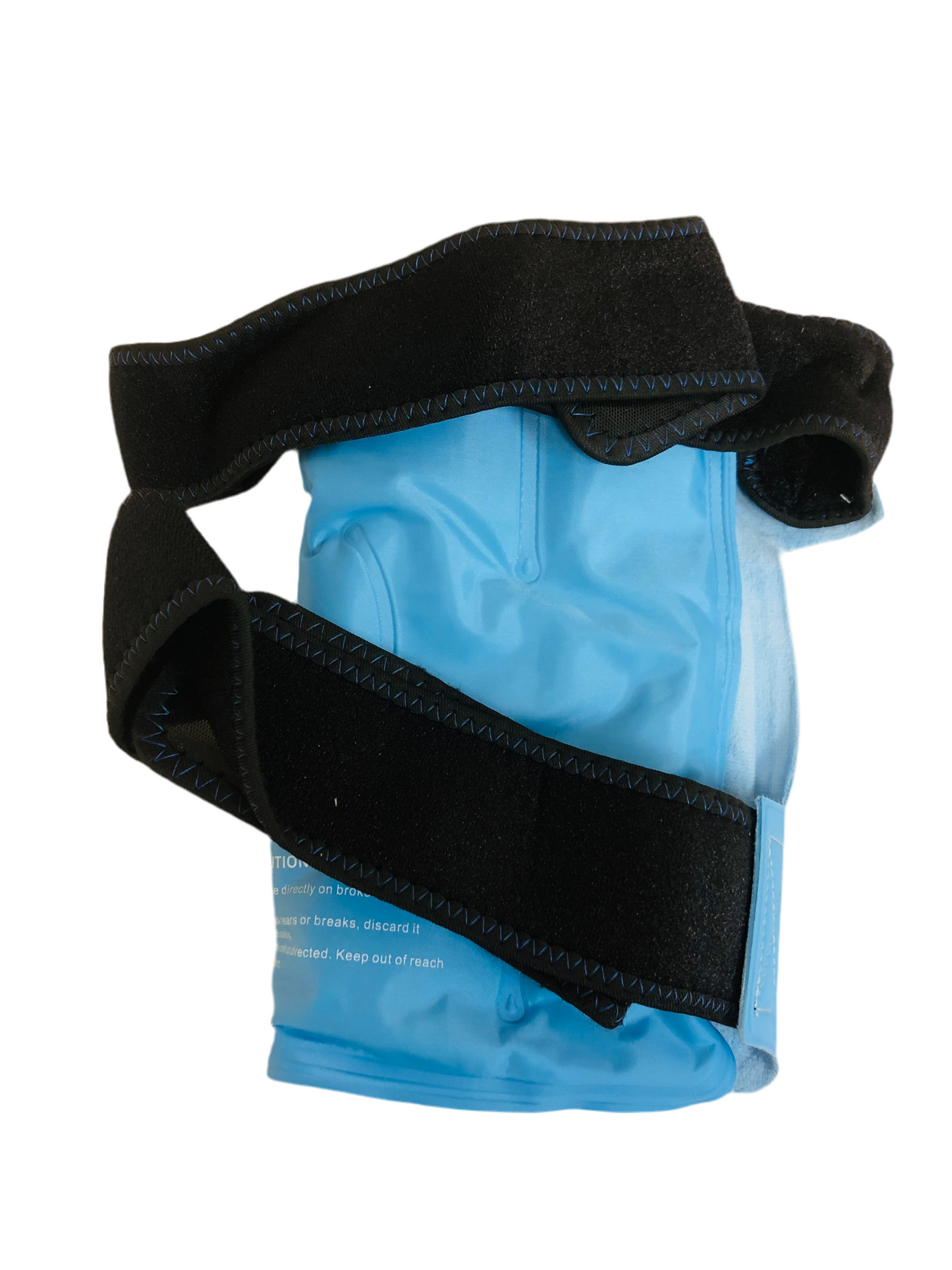 REVIX Knee Ice Pack Wrap — Pochette froide réutilisable pour genou avec doublure douce et sangles ajustables