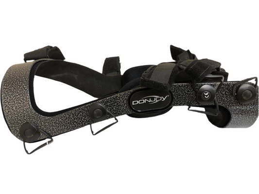 Attelle de genou DonJoy Armor FourcePoint – Stabilisation ligamentaire maximale , usagée en bon état.