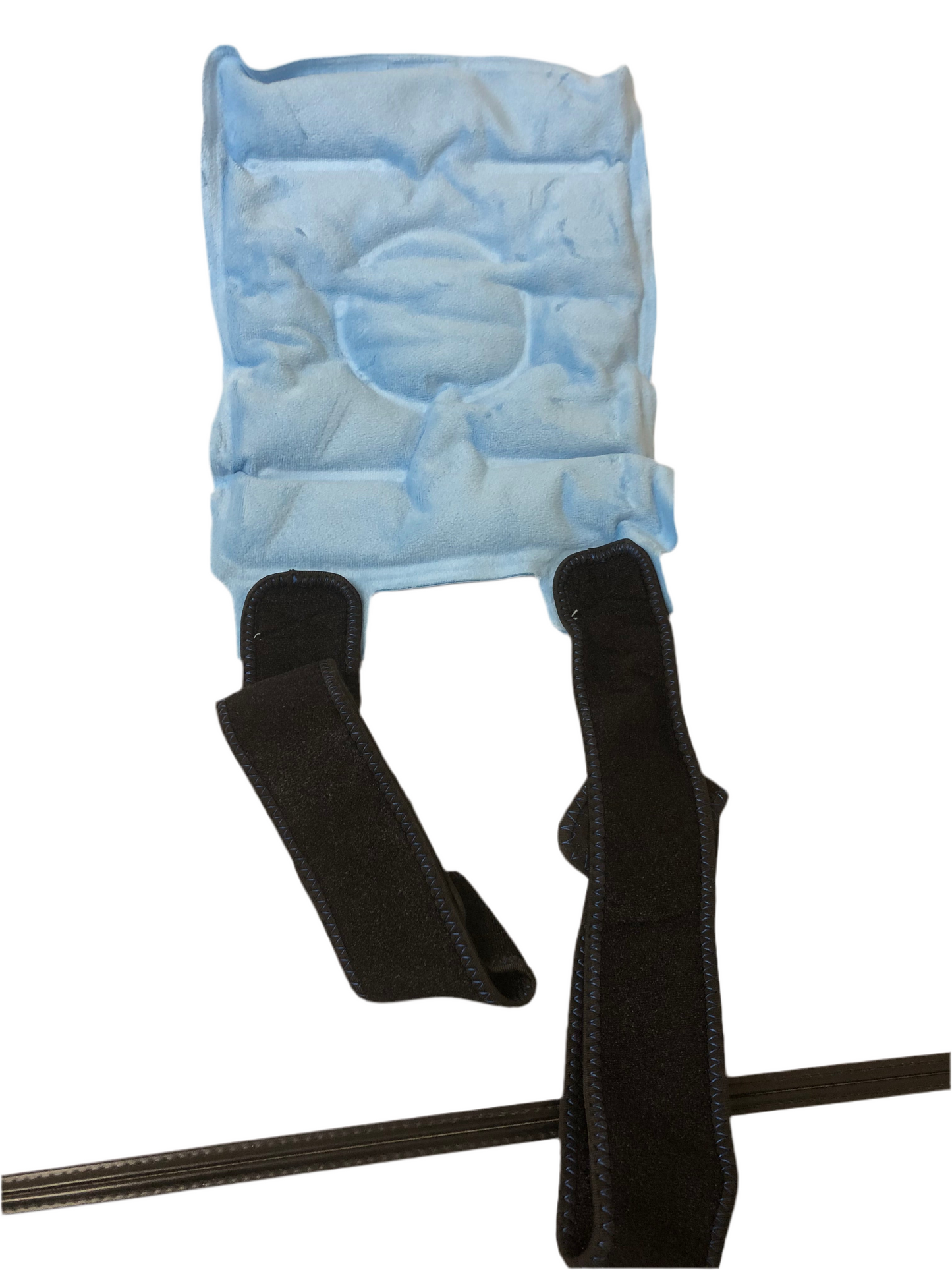 REVIX Knee Ice Pack Wrap — Pochette froide réutilisable pour genou avec doublure douce et sangles ajustables